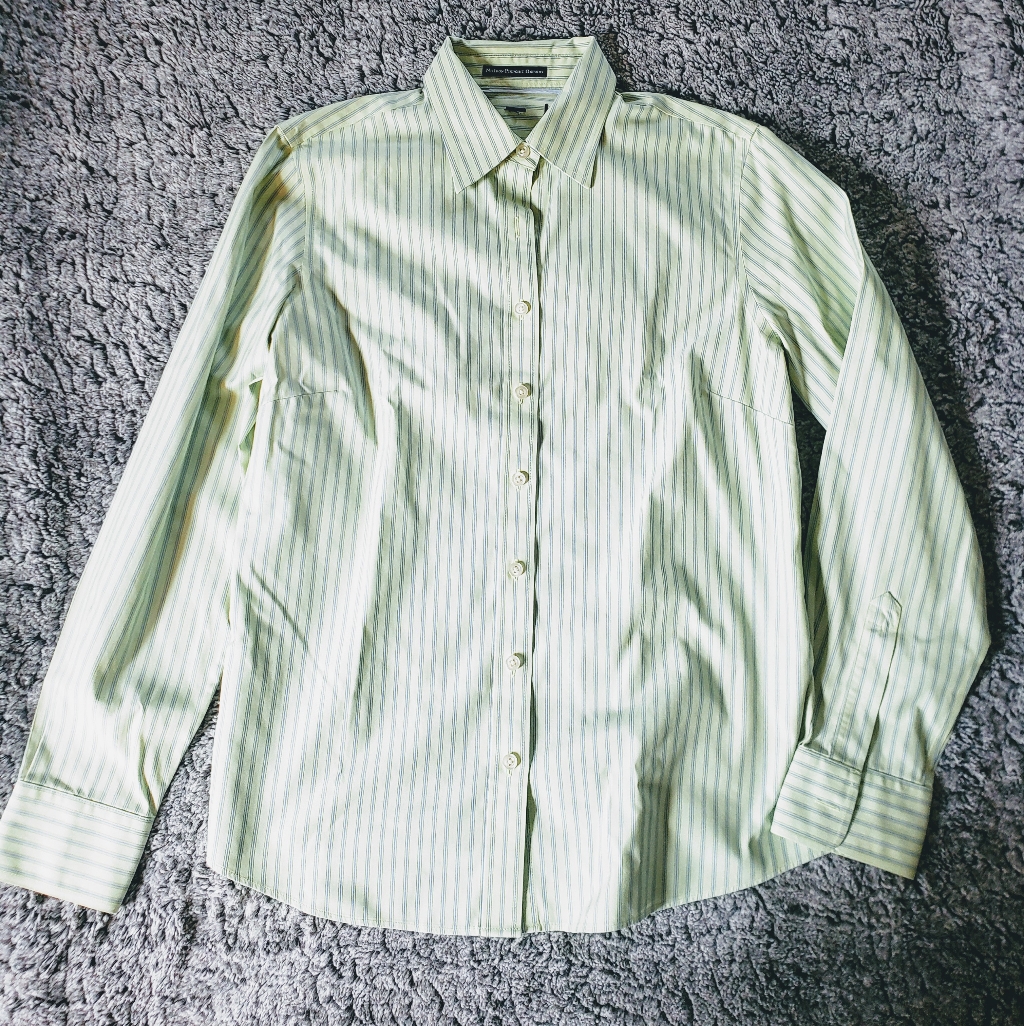 Mint Green Button Down